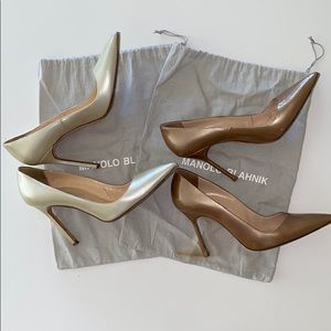 Closet Cleanout: Manolo Blahnik BUNDLE OF 2 PAIRS